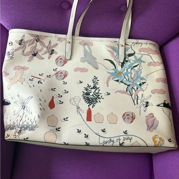 TORY BURCH KERRINGTON TOTE: POETRY OF THINGS